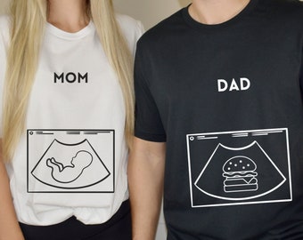 Funny Pregnancy Announcement Shirt for Mom and Dad Pregnancy Announcement Shirt Couples Pregnancy Announcement Shirt Couples Pregnancy Shirt