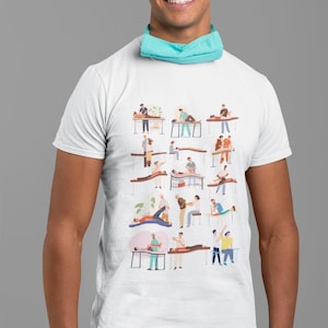 Caring Chiropraktor Shirt für Chiropraktiker T-Shirt für Chiropraktik Geschenk für Chiropraktor Office Art Danke Geschenk für Chiropraktor vorhanden