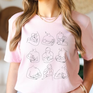 Breastfeeding T-Shirt Thank You Gift for Lactation Consultant Gift for Midwife Gift for Doula Gift for Birth Worker Breastfeeding T Shirt