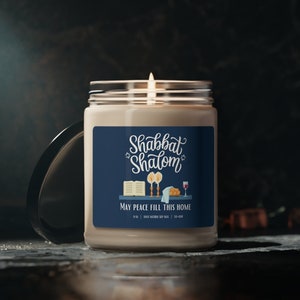 Shabbat Candle Gift Shabbat Prayer Shabbat Gift Judaica Gift Jewish Gift for Jewish Mom Gift for Jewish Dad Gift Jewish Decor Hebrew Gifts