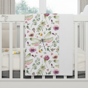 Dragonfly sales crib bedding