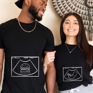 Pregnancy Announcement Shirt for Mom and Dad Funny Pregnancy Announcement Tee Couples Pregnancy Announcement TShirt Couples Pregnancy Shirts