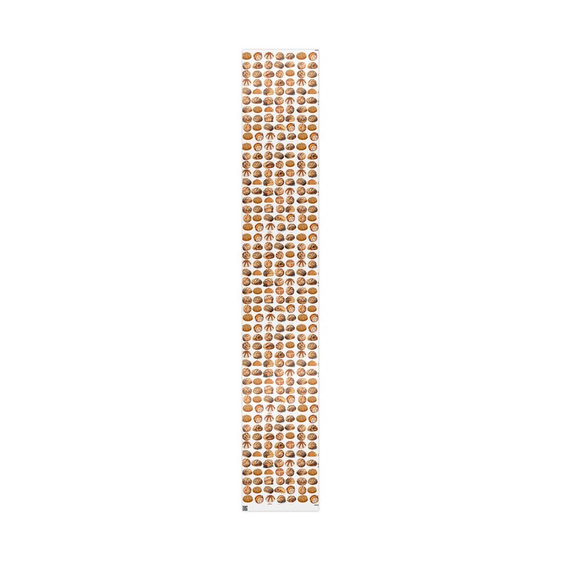 Sauerteig Geschenkpapier Geschenk für Sauerteig-Liebhaber Geschenk für Bäcker Geschenkpapier Aquarell Sauerteig Brot Kunstwerk Bild 8
