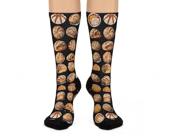 Superb Sourdough Socks for Sourdough Bread Lover Gift Sourdough Novelty Socks Bread Socks Bread Lover Gift Socks for Baker Bread Baking Gift