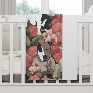 Pitbull baby blanket hotsell