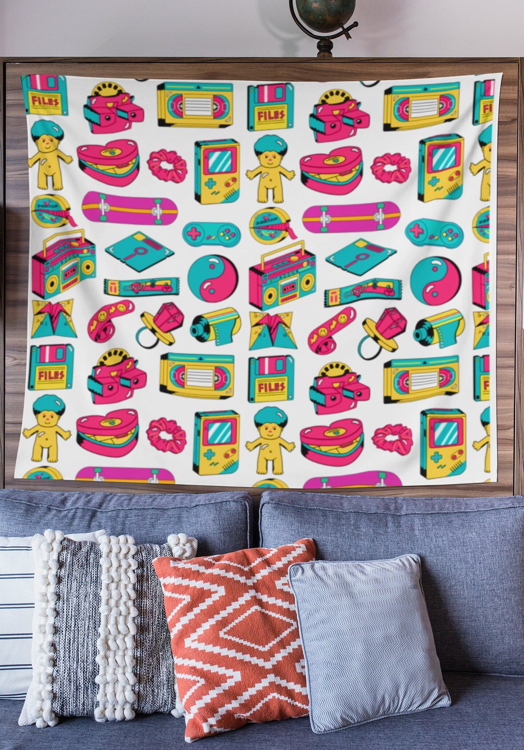 90s Backdrop for 90s Party Decorations for 90s Birthday Party ...