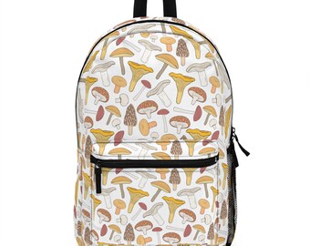Mochila Mushrooms Mochila Cottagecore Mochila Woodland Forestcore Mochila Woodland Mochila Hippie Mochila Botánica Mochila Back to School