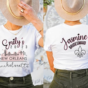 New Orleans Bachelorette Party Shirts for New Orleans Bachelorette Party NOLA Bachelorette Shirts New Orleans Bachelorette Matching T Shirts
