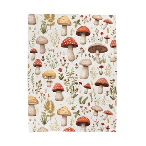 Mushroom Medley Quilted Blanket NCU0PT273