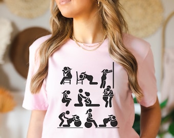 Förlossningströja tack gåva till doula gåva till förlossningsarbetare tröja för barnmorska t-shirt för doula t-shirt för förlossningsarbetare t-shirt för förlossning hemma