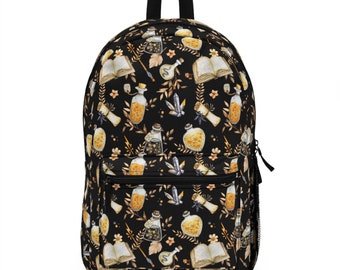 Plecak Dark Academia Plecak Dark Cottagecore Plecak Dark Academia Witchy Plecak Halloween Plecak Dark Arts Back to School Torba gotycka