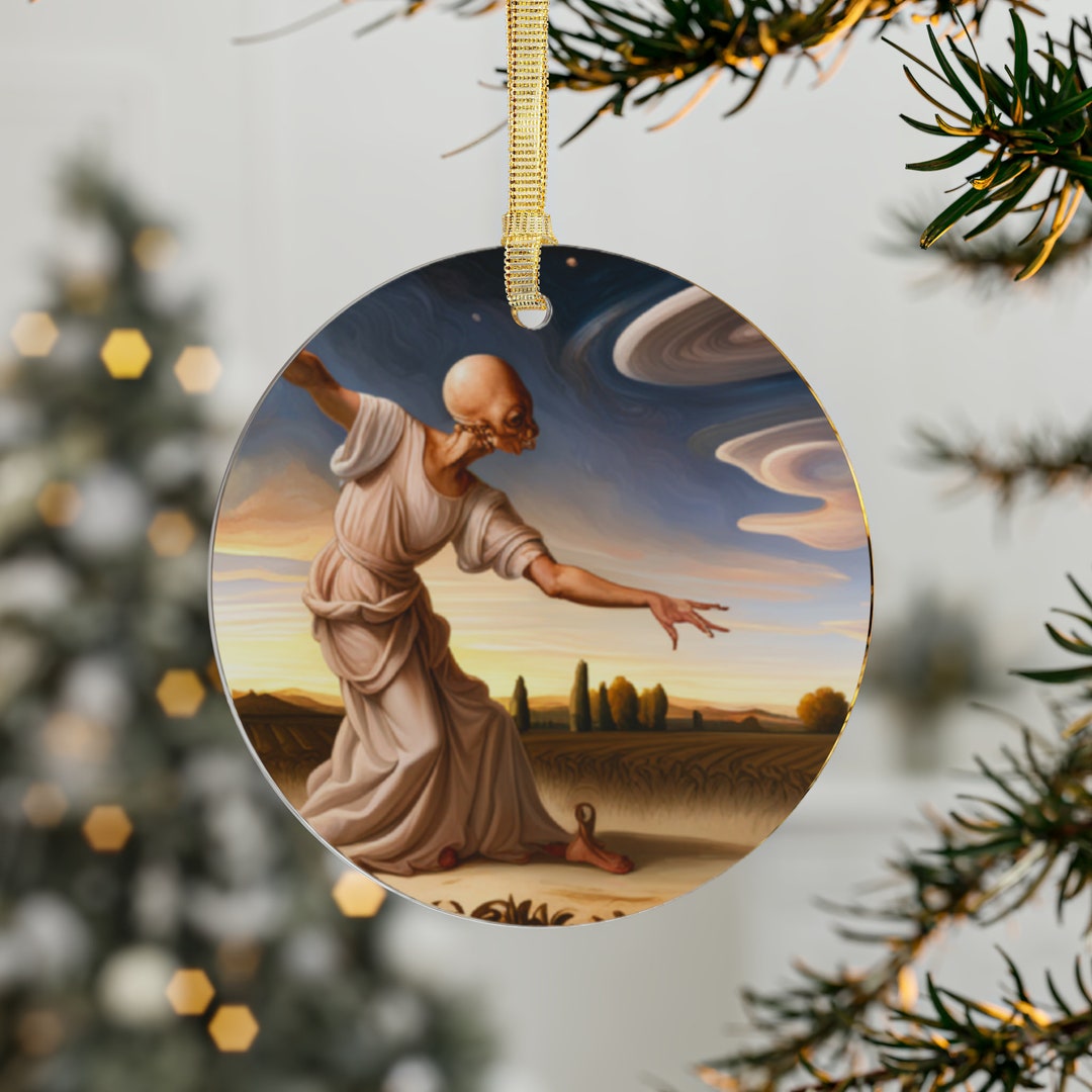 Extra Terrestrial Ornament Alien Ornament for Alien Lover Gifts Alien ...