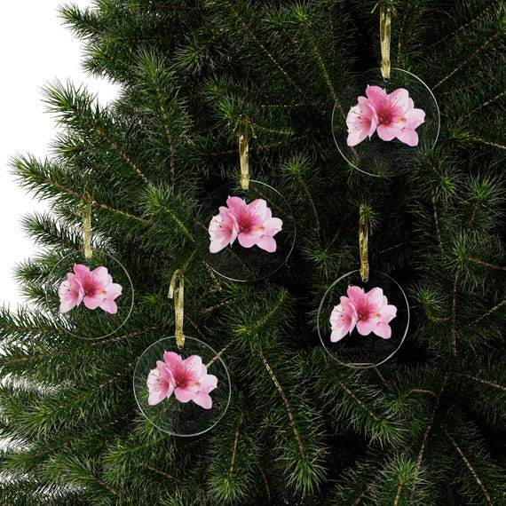 オーナメント クリスマスツリー 桜 クリスマスツリー飾り桜ピンク