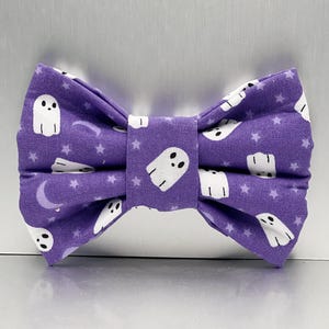 Dog Bow Tie. Halloween Dog Bow Tie, Halloween Cat bow Tie, Ghost dog bow ties, Halloween bow ties, Dog gifts, extra large dog bow ties gift