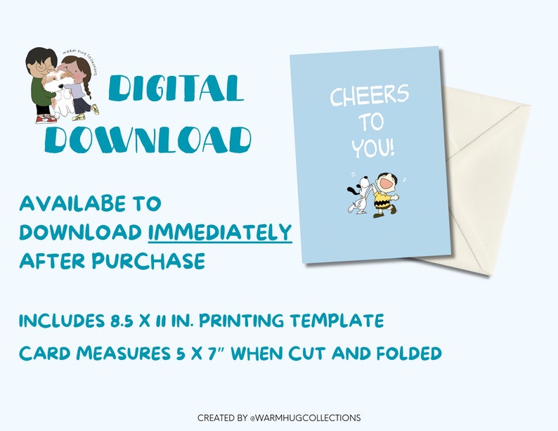 Printable SNOOPY Congratulations Card Congrat Card for Him Congrat Card ...