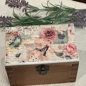 Rose and Butterfly Jewelry Box