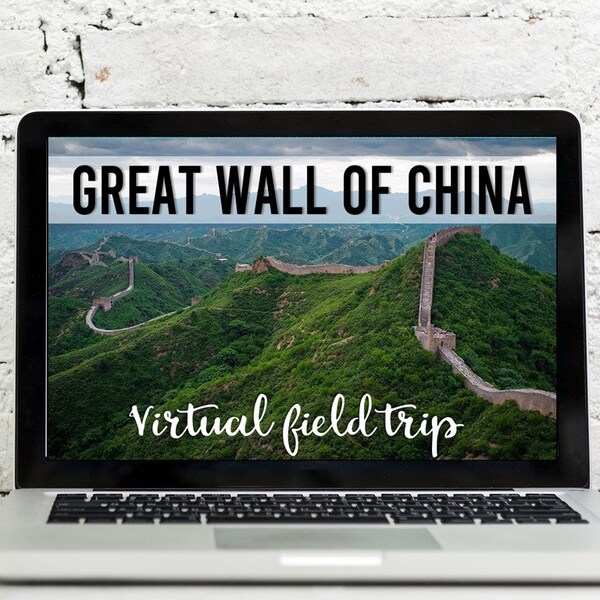 Great Wall of China Virtual Field Trip, Digital Activity, Reading, Writing, Inquiry Learning, Homeschool Activity, Ancient History