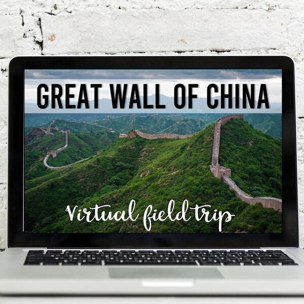 Great Wall of China Virtual Field Trip, Digital Activity, Reading, Writing, Inquiry Learning, Homeschool Activity, Ancient History