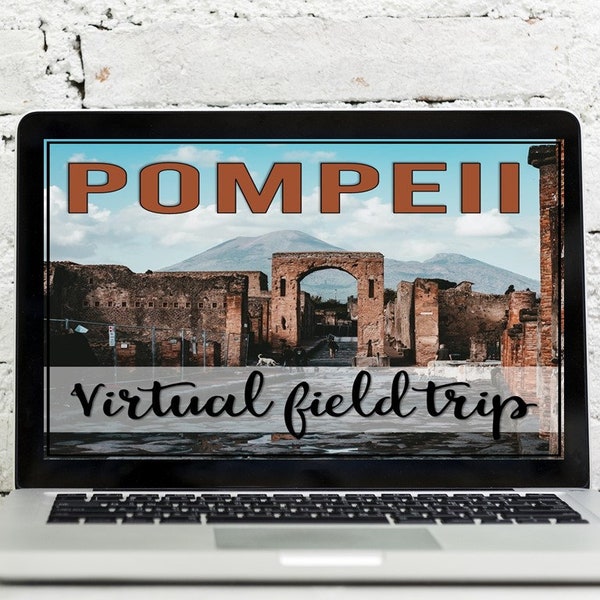 Stadt Pompeji Virtuelle Exkursion, Ausbruch des Vesuvs, Lesen, Schreiben, Virtuelle Tour, Erkundung, antike Geschichte Aktivität
