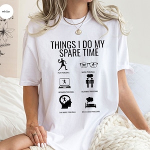 Pickleball Player Shirt, Funny Pickleball Gifts, Women Vneck Tshirt, Pickleball Clothing, Sport Graphic Tees, Shirts for Men, Gift for Her