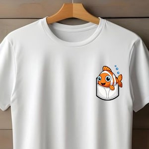 40+ Custom Pocket Animal Shirts, Cute Animal Shirts, Cartoon Animal Kids Gifts, Animal Lover Shirt, Custom Animal Shirt, Pet Owner TShirt
