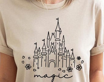 Magical Disney Castle Shirt, Disney Family Shirt, Disneyworld Shirt, Disney Shirts For Family, Disney Group Shirts