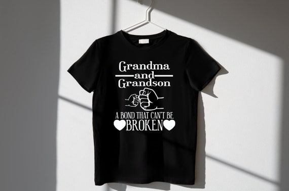 Grandma and grand son shirt, Grandma Shirt,  Grandson Shirt, Gift for Grandma, Grandson Gift Shirt, Grandmother Shirt, Love Grandma Shirt