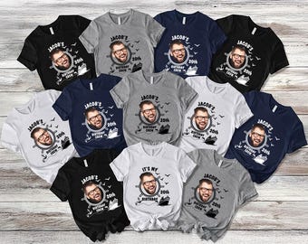 Personalized Birthday Cruise Shirt, Photo and Age Birthday Shirt, Cruise Party Shirts, Birthday Party Crew Shirt, Group Birthday Shirt