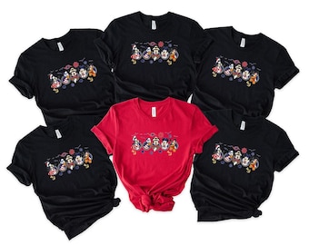 Disney Cruise Family Shirts, Nautical Disney Vacation Shirt, Mickey and Friends Cruise Tee, Family Matching Disney Cruise Line T-Shirts