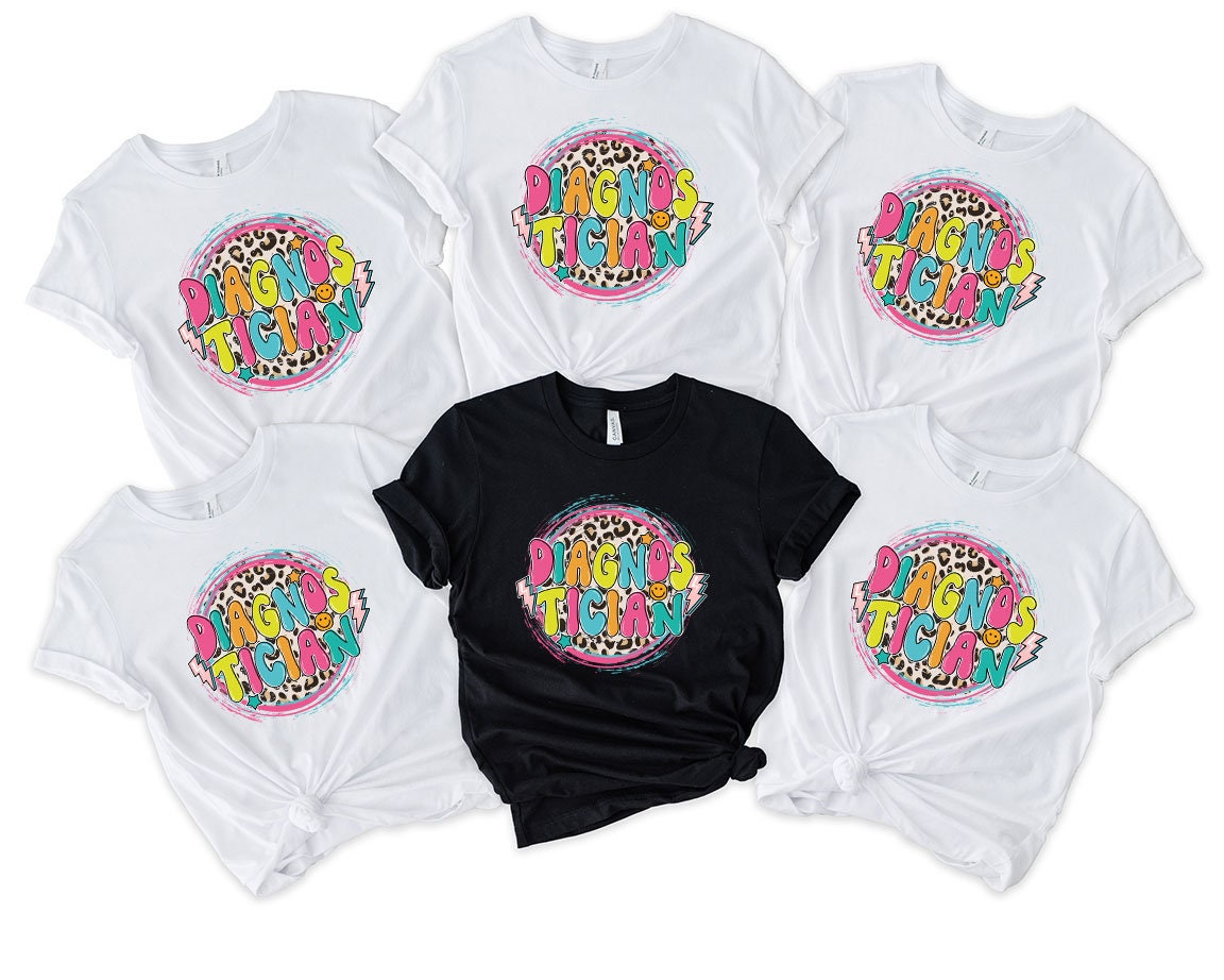 Diagnostician Gifts, Diagnostician T-Shirt, Leopard Print Shirts, Educational Diagnostician Outfit, Diagnostician Week Gifts