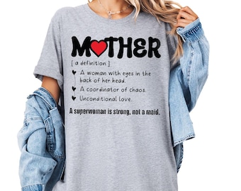 Mother Definition Shirt, Mother Noun Shirt, Mother’s Day Shirt, Mom Shirt, Mother's Day Gift , Mom Life Shirt, Cute Mom Shirt