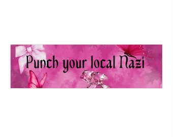 Its ANTIFA summer | Protest Stickers, Eco-Friendly Vinyl Stickers, Edgy Bumper Sticker Feminist