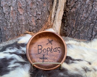 Boreus | Greek winter deity offering bowl