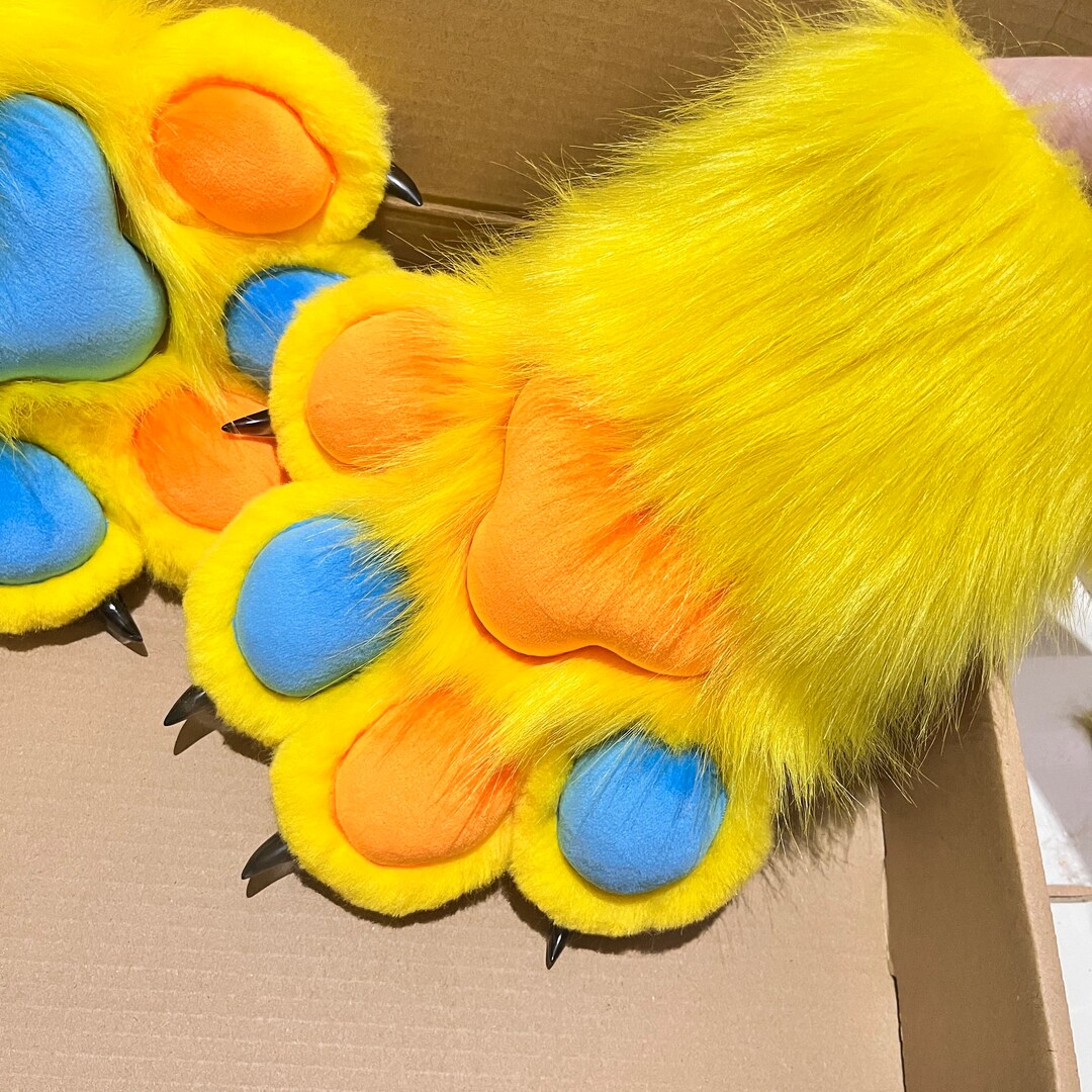 Costume Furry Fursuit Paws Commission Cosplay Cat Paws Etsy