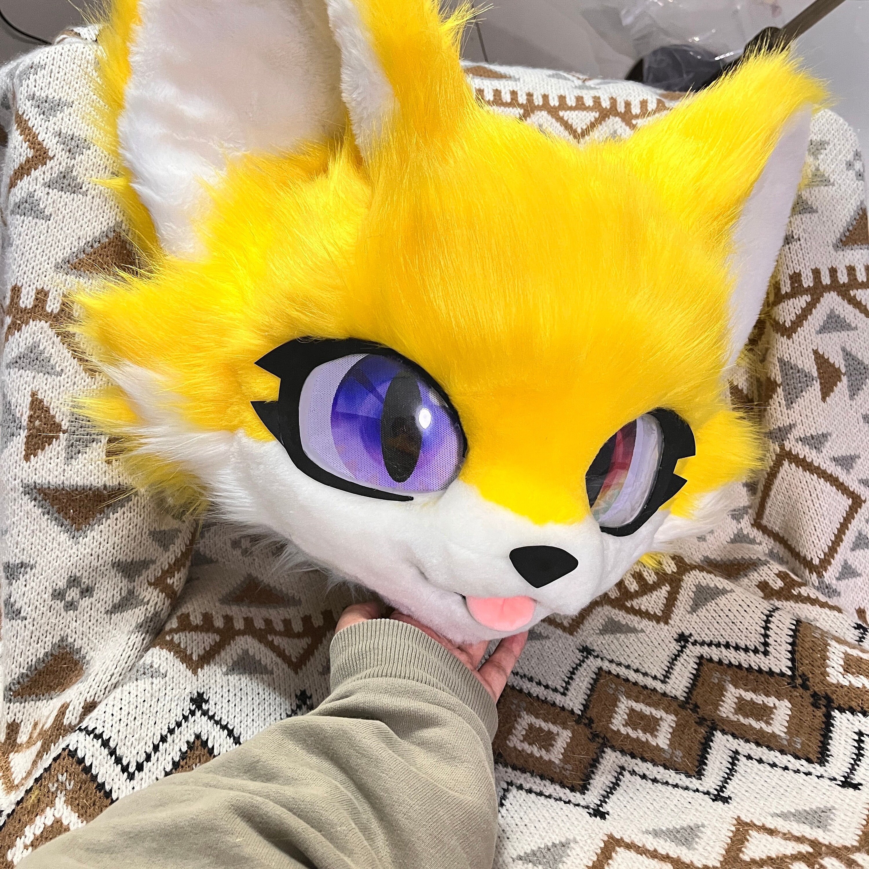 fursuitパーツ レッグパッド 調節可能 ケモノコスチューム fursuitパーツ レッグパッド 調節可能 ケモノコスチューム