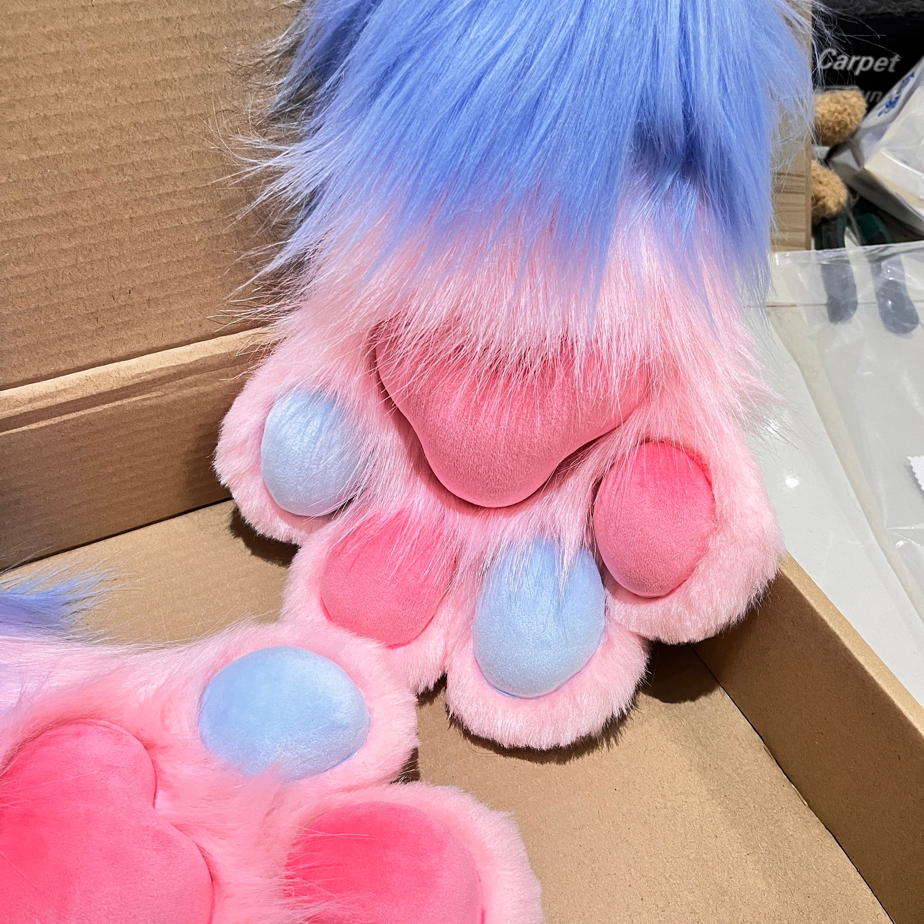 Costume Furry Fursuit Paws Commission Cosplay Cat Paws Etsy