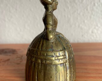 【England vintage】Victoria Lady Hand Bell England vintage】Victoria Lady Brass Hand Bell – 雑貨屋ポッポ