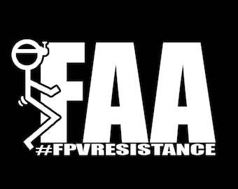 F*ck the FAA Vinyl Decal