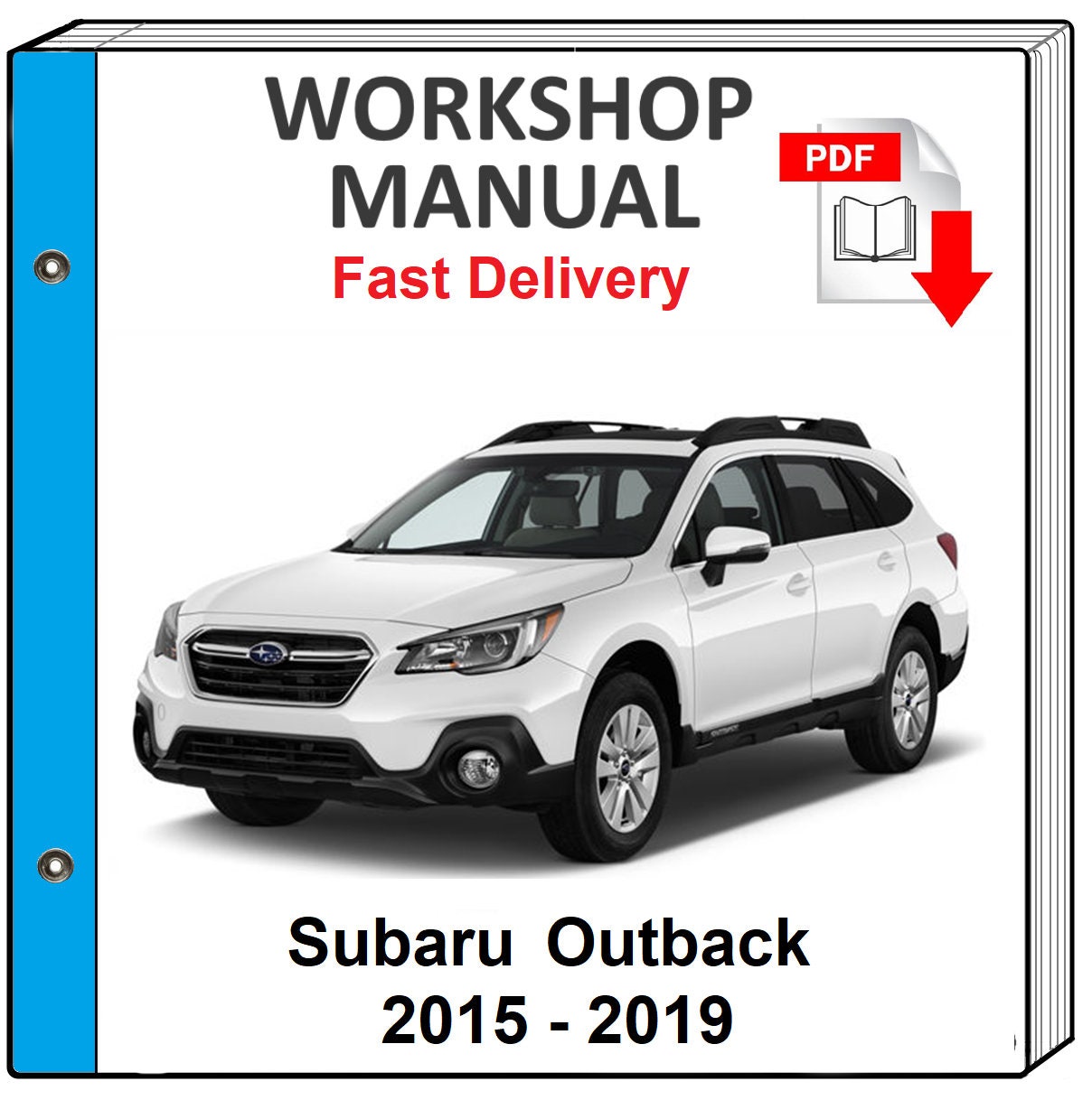 SUBARU LEGACY OUTBACK 2015 2016 2017 2018 2019 Service Repair