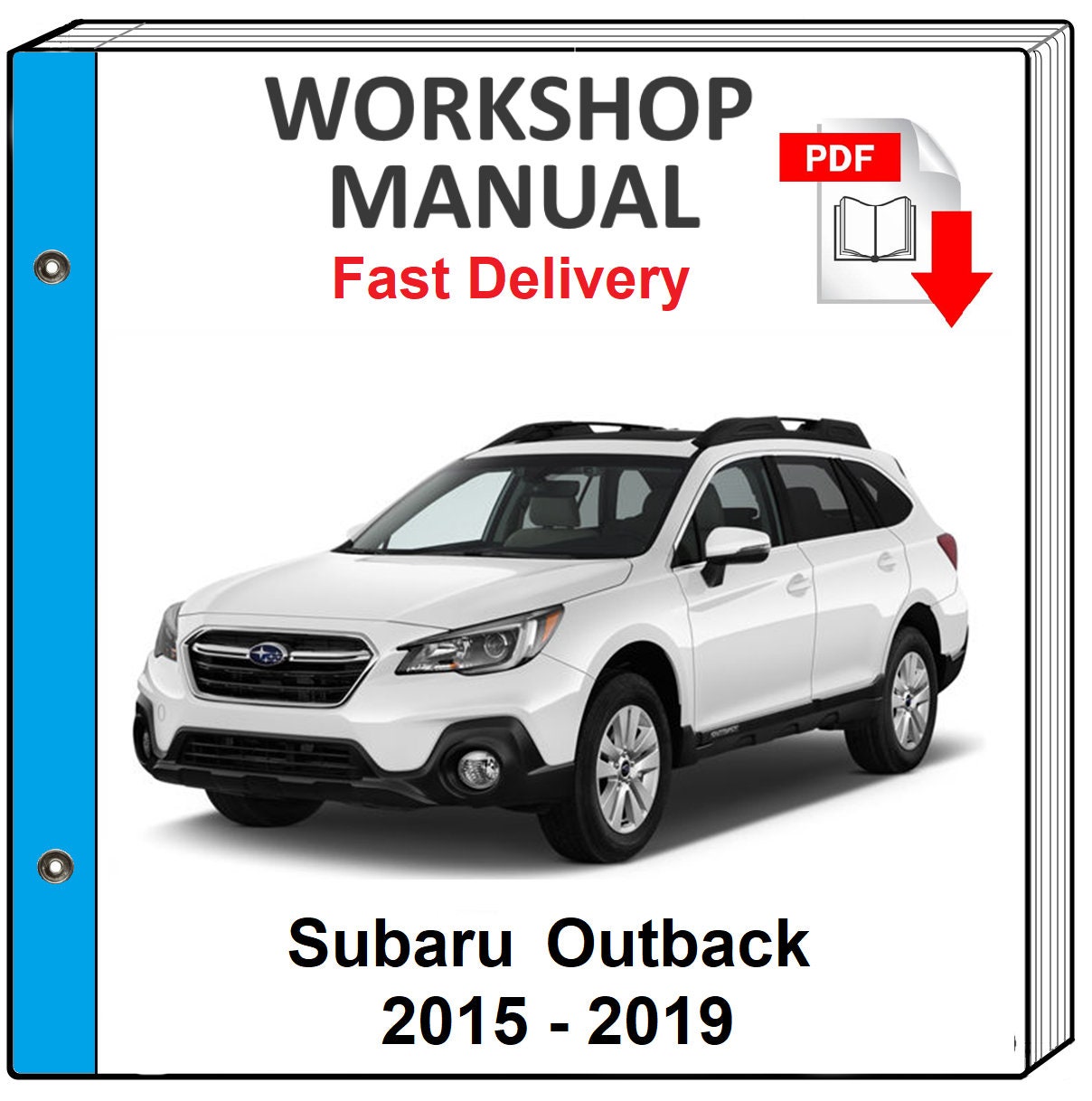 SUBARU LEGACY OUTBACK 2015 2016 2017 2018 2019 Service Repair - Etsy