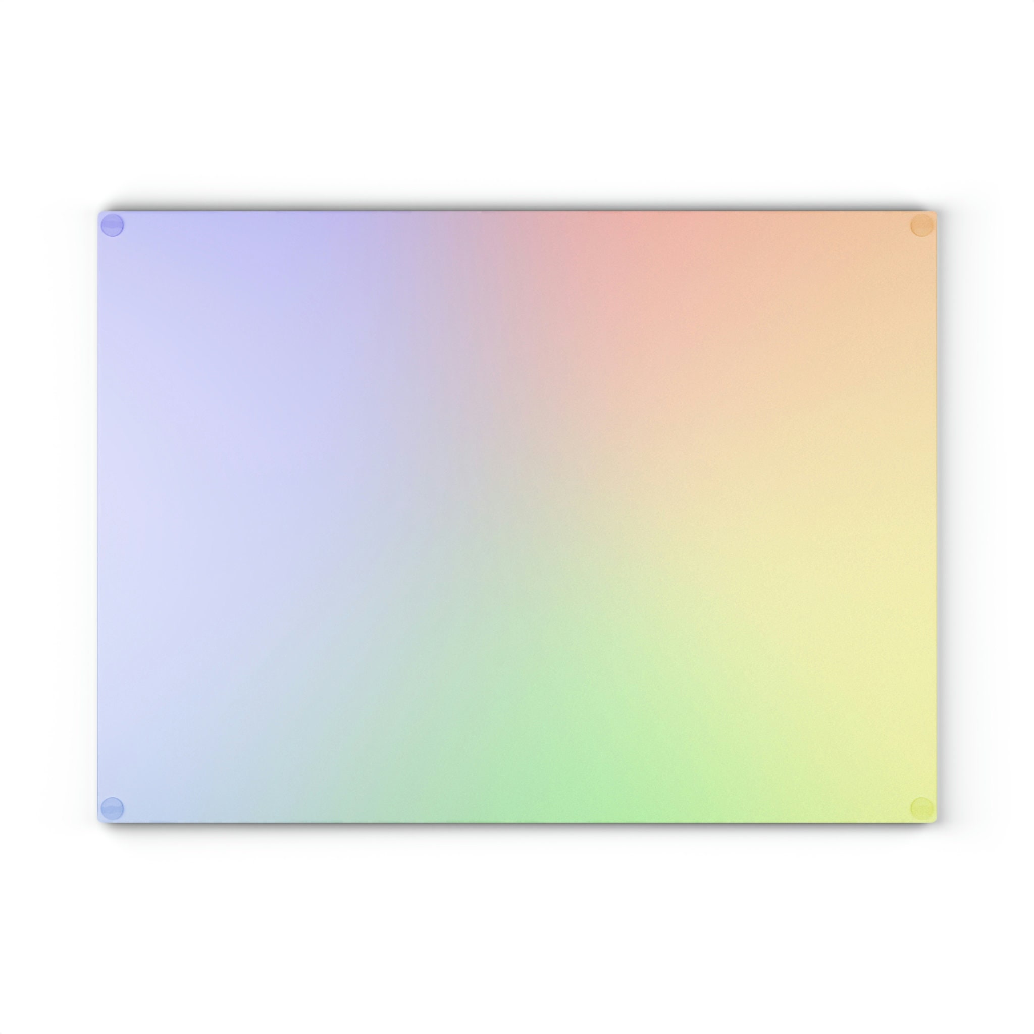 Rainbow Tempered Glass Cutting Board