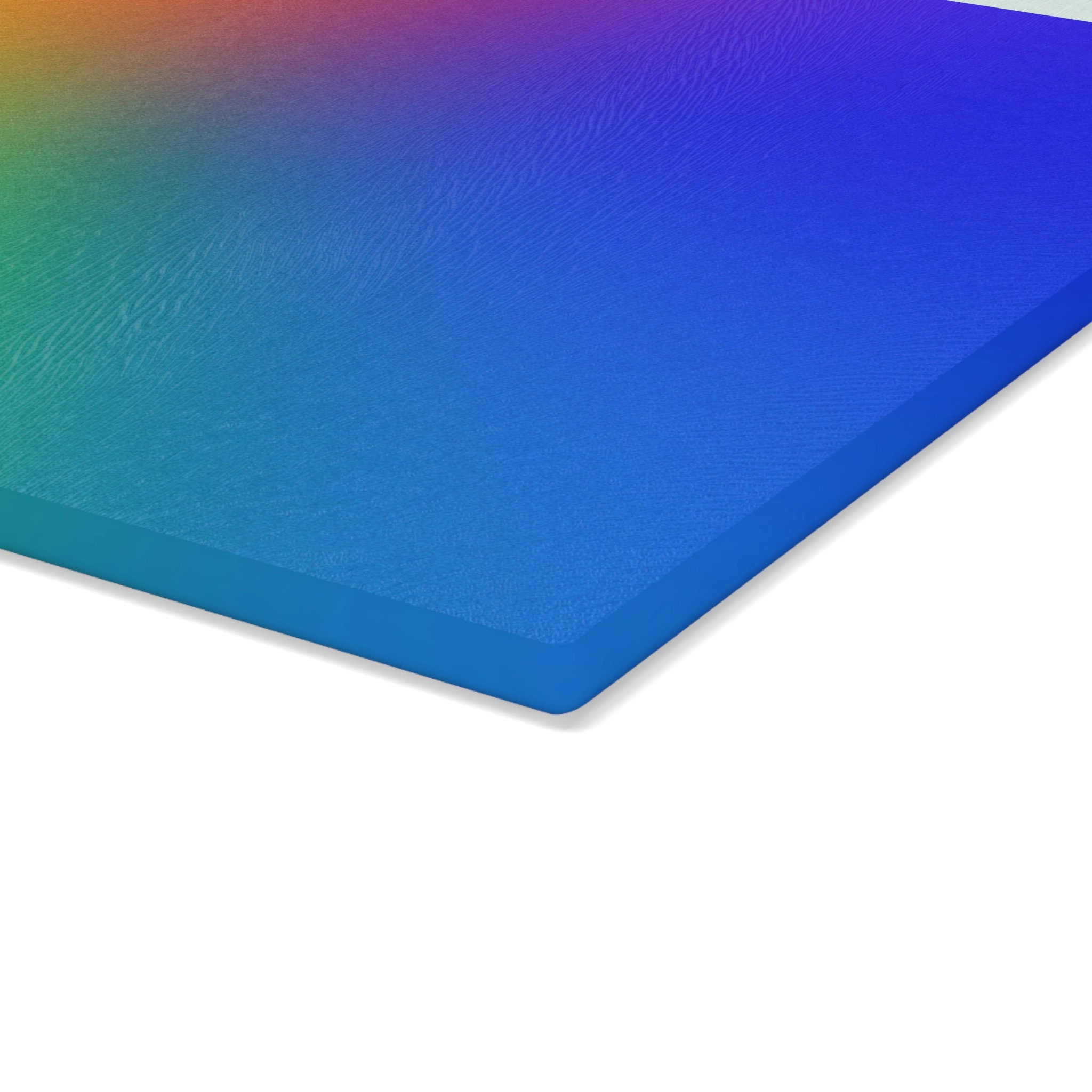 Rainbow Tempered Glass Cutting Board