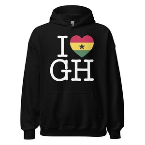 Made in Ghana Pullover Hoodie Sweatshirt, Ghana Sweatshirt, Ghana Shirt, Ghana Travel Gift, Unisex Hoodie Sweater Unisex Hoodie Sweatshirt