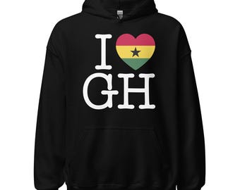 Made in Ghana Pullover Hoodie Sweatshirt, Ghana Sweatshirt, Ghana Shirt, Ghana Travel Gift, Unisex Hoodie Sweater Unisex Hoodie Sweatshirt