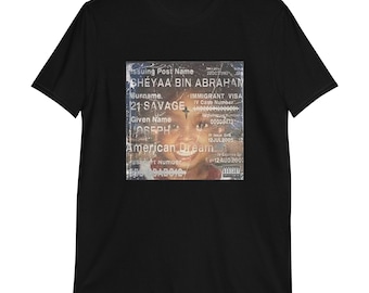 21 Savage T-shirt American Dream T-shirt, 2024 Album, American Dream Tour Merch Savage 21