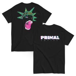 Primal Empire, Ape, Gorillas T-shirt,  Primal T-shirt, Empire T-shirt , Statue of Liberty, T-shirt  New York, T-shirt, NYC Shirt,