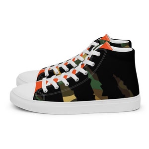 Alpha Bomber Men’s high top canvas shoes