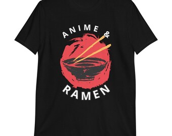 Chemise Ramen Anime, Cadeau Ramen Lover, Chemise Nouilles, Cadeau Anime Lover, Chemise Foodie, Anime, T-shirt Ramen, Cadeau Foodie, Ramen Unisexe