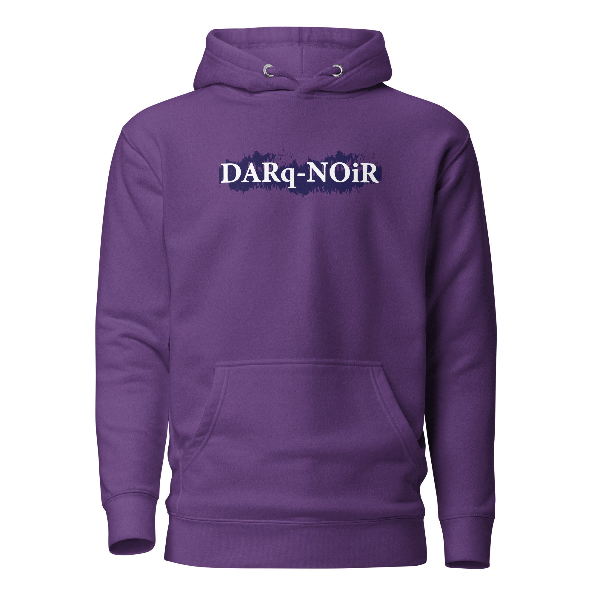 Darq Noir Unisex Hoodie Dark Black - Etsy