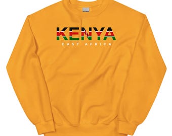 Kenya Pullover Sweatshirt, Kenya Sweatshirt, Kenya Shirt, Kenya Travel Gift, Unisex Hoodie Sweater Unisex Hoodie Sweatshirt